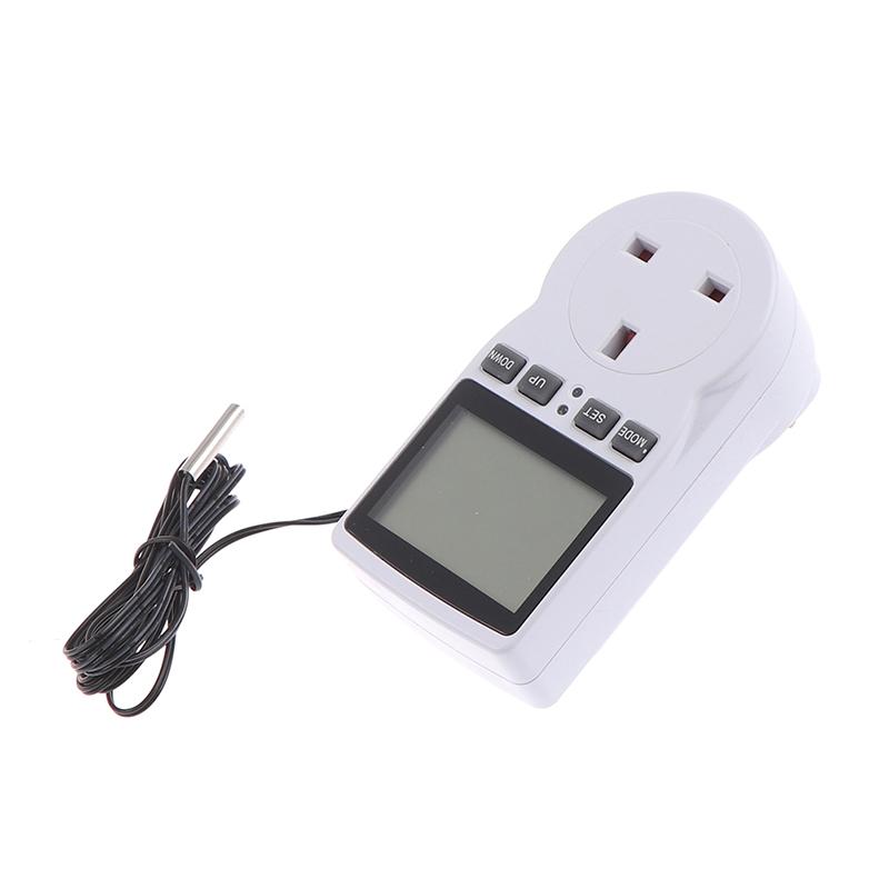Buy Thermostat Digital Temperature Controller Socket Outlet With Timer ...
