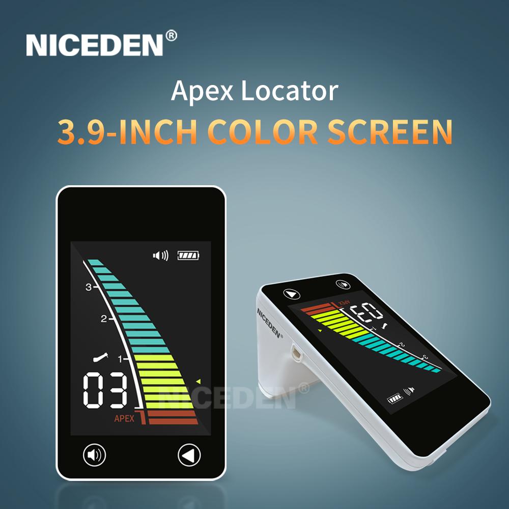 Niceden 2025 מכשיר איתור אפיקס דנטלי אנדו מיקום אפיקס תעלת שורש פריודונטיה מדידה ציוד מדידה עם מקש מגע