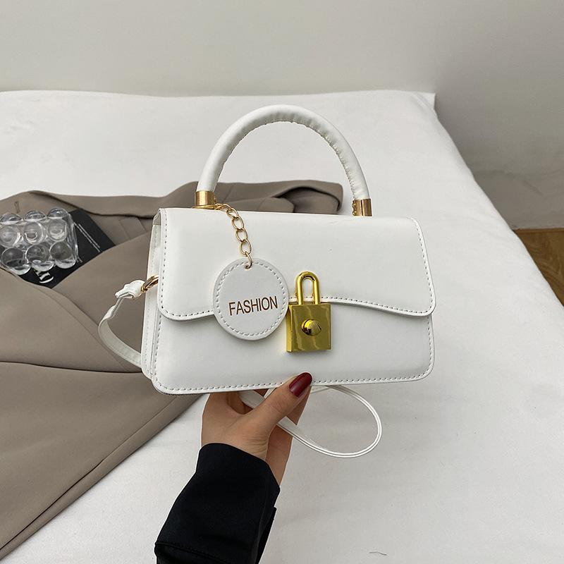 

Simple retro underarm bag women s new fashion commuter shoulder bag high-end niche versatile messenger bag белый