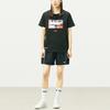 Vans T Shirts Women's Black Crew Neck Moderate Straight Fit VN0A5F1XBLK