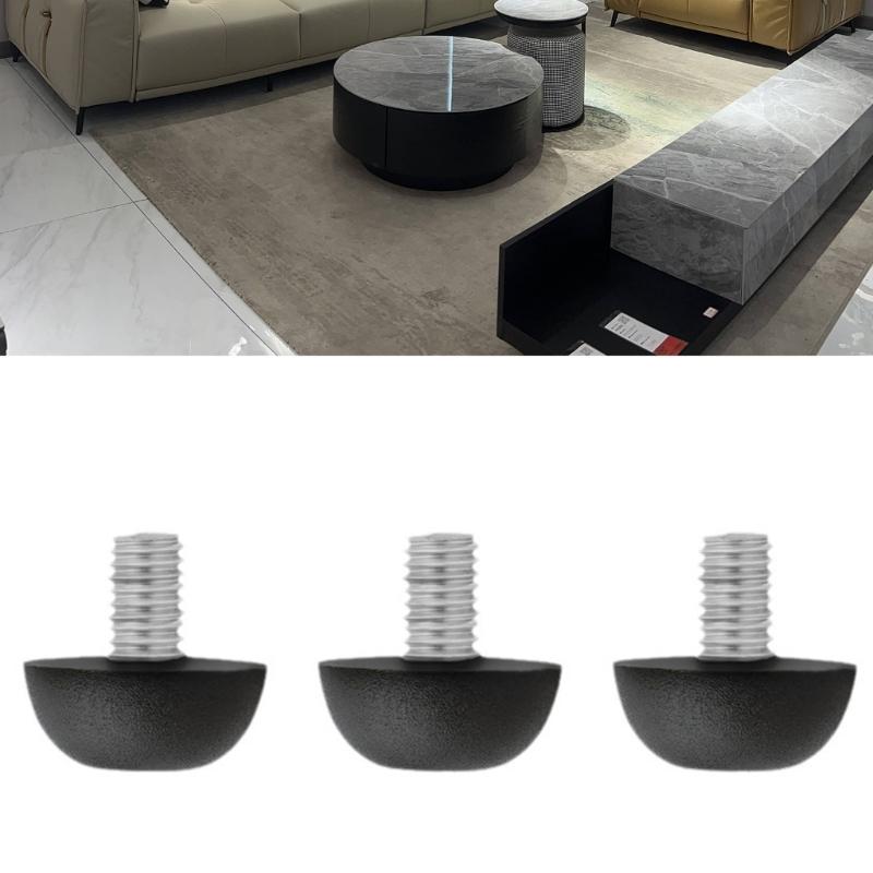 Confezione da 20 Livellatori Regolabili Robusti con Filettatura M8 Piedini per Mobili Stabilizzatori di Altezza per Sedie Armadi Pavimento