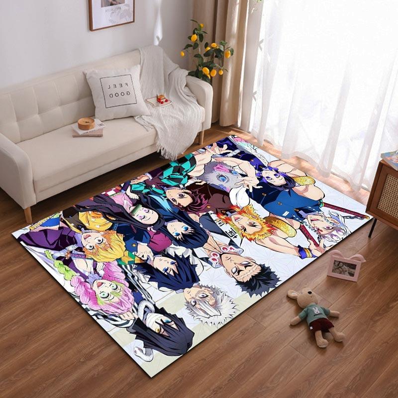 

Anime Character Pattern Carpet, Colorful Design, Modern Style Rug Suitable for use as an anti-slip for living room bedroom sofas 40x60cm( 15x23in )