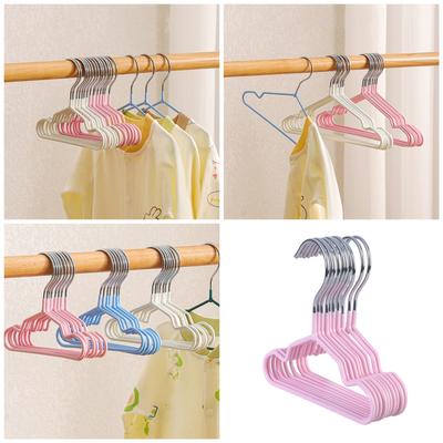 10er Pack Haustierkleiderbügel PVC-Beschichtung 15/20/25CM Ausstellungsbügel Ständer Haustierbedarf Kleiderständer