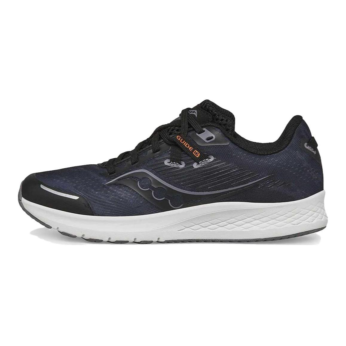 SAUCONY Кроссовки для детей Guide 16, большие размеры, черные с белым, детские кроссовки SK266816K 36.5