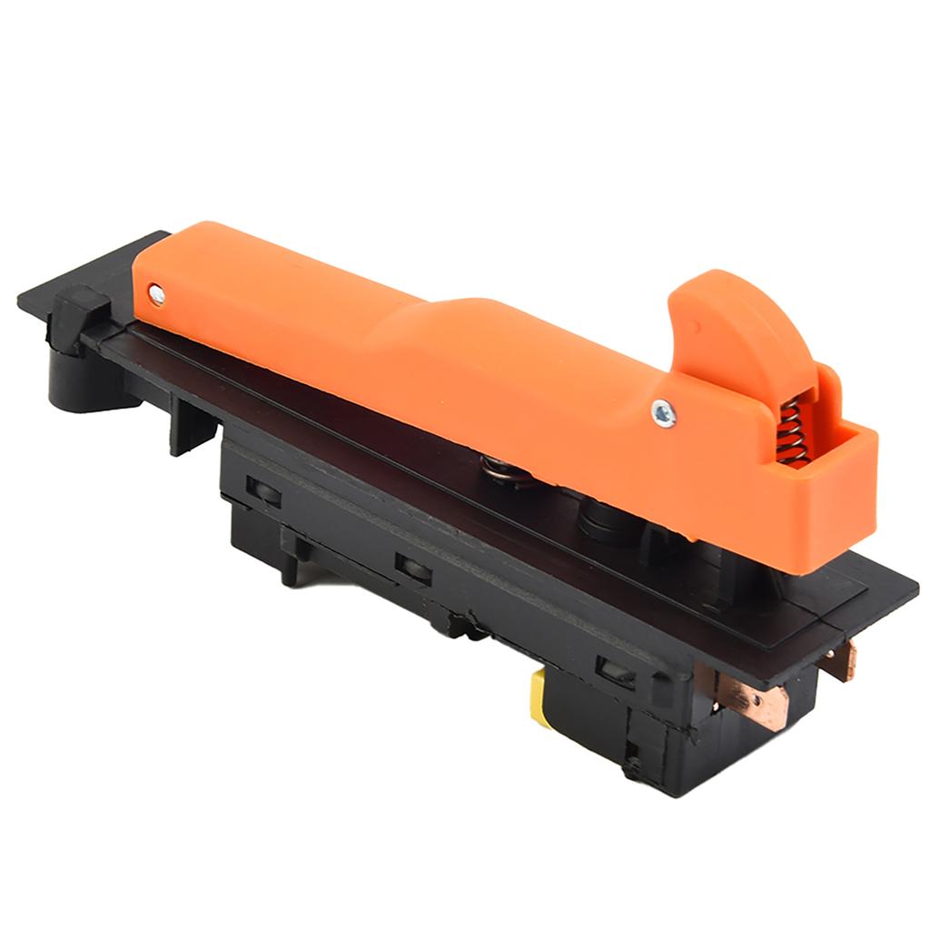 127*31mm Avtrekkerbryter 2 stk/sett Svart For Vinkelsliper