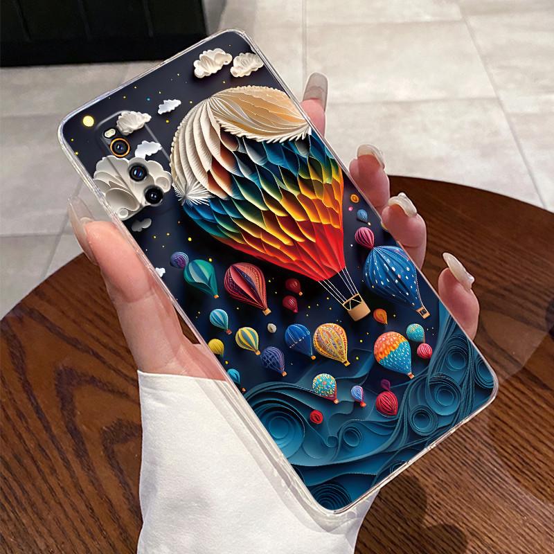 Casing For Vivo IQOO Neo 3 / IQOO Z1 Shells Clear Silicone Jelly Soft TPU Back Cover Case Cute Rabbit Cat Dinasaur Phone Case