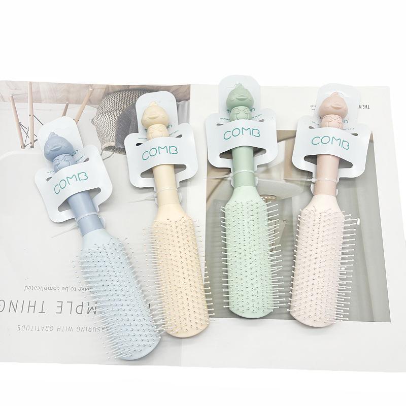 Cartoon Duck Air Cushion Massage Comb for Home & Office Use