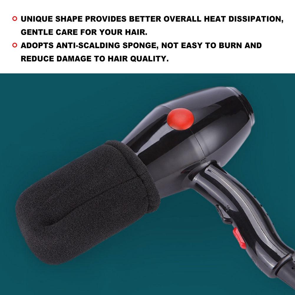 Household Hair Dryer Anti scalding Sponge Wind Cover Blow Dryer Wind Shield Hairdressing Tool