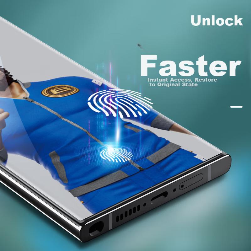 Tempered Glass Screen Protector for Samsung S24 Ultra, High Definition Screen Cover Glass Protective Film for Galaxy S24 Ultra Smartphone
