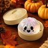 Halloween Dumpling Stress Toy Glitter Halloween Dumpling Pressure Dumpling Squishie Stress Relief Fidget Toy For Adults Gift