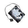Cooling Fan 12cm Spider Star Light Inside Outside Luminous Color Dual Aperture Desktop Silent