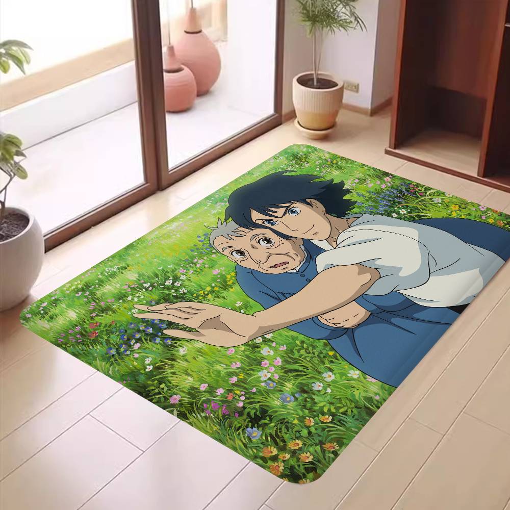 Japan Anime H-Heulen M-Bewegliches C-Schloss Badematte INS Stil Weich Schlafzimmerboden Haus Waschküchenmatte Rutschfest Willkommen Fußmatte