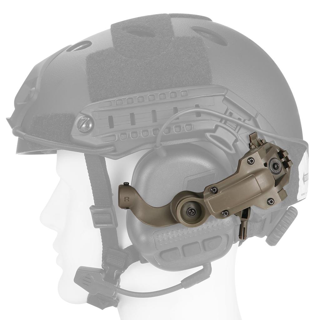 OPS CORE ARC/Wendy  Fast Helmet Rail Mount Adapter Tactical Headset Accessories Hunting Airsoft Shooting Headphone Bracket