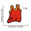 Sports Cartoon Basketball Embroidered Patch - Clothing Accessory Label