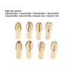 10PCS Brass Collet Chuck Set Precision Quick Change Drill Chuck  Electric Drills
