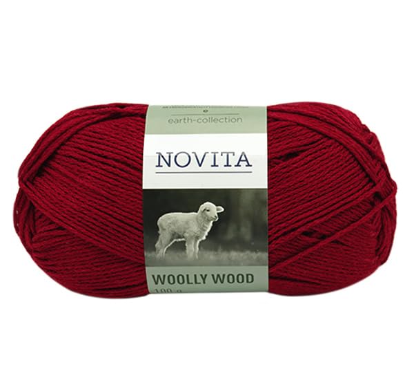 

NOVITA Novita Yarn WOOD Color 587 Autumn/Winter WOOLLY Red
