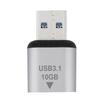 Mini adapter USB 3.1 do typu C, męski i żeński, złącze do szybkiego przesyłania danych i ładowania typu C, 10 Gb/s