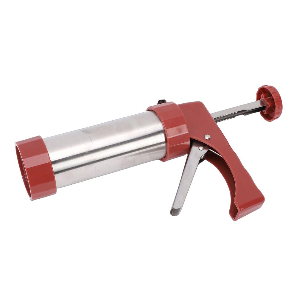 Cookie Press Decorating Kit for Baking Stainless Steel Cookie Maker with Discs and Piping Tips for Biscuits Cake Dessert