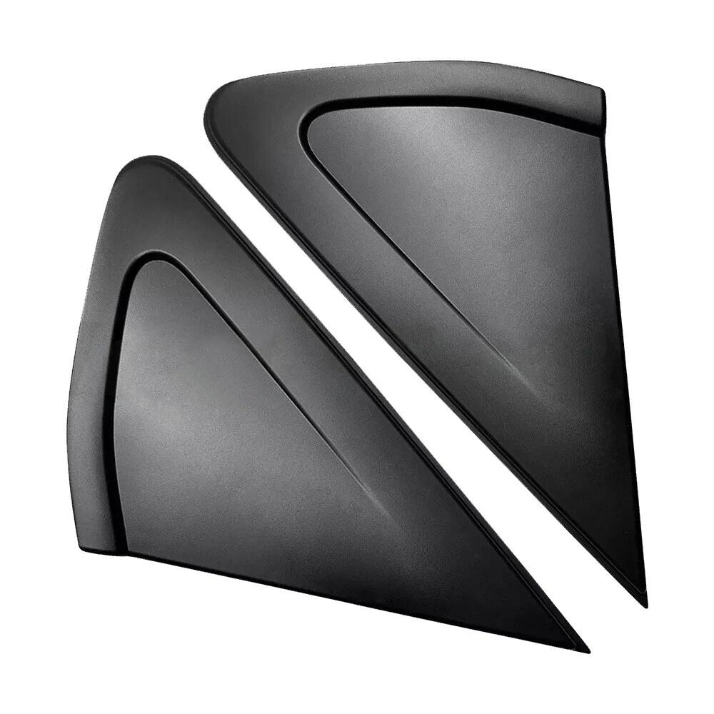 2Pcs Fender Mirror Molding Triangle Trim Corner Cover For Nissan Versa 2020-2021