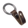 Car Keychain for Women and Men Key Fob Keychain Leather Titanium Alloy Key Chain for Car Keys Detachable Car Key Holder
