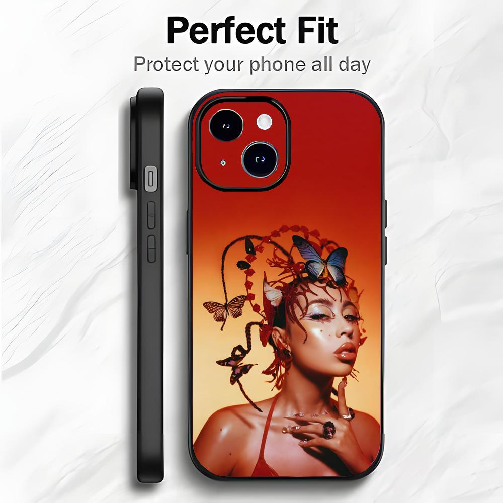 Smooth Cool Latin Singer K-Kali Uchis Phone Case Phone Case Soft Packaging Lightweight For iPhone17 16 15 14 13ProMax