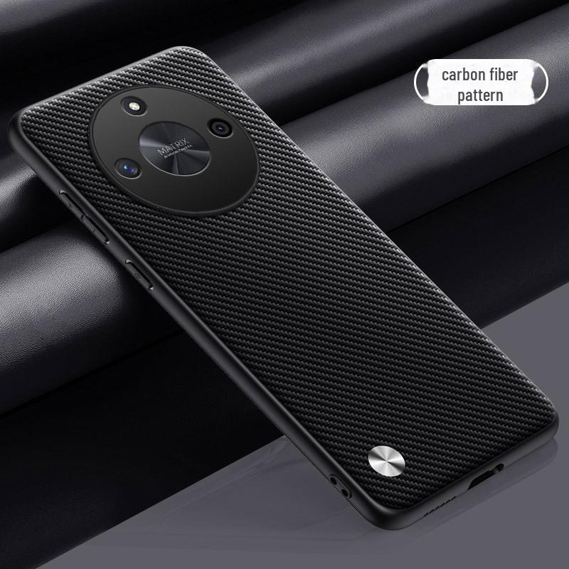 Premium Leather Protective Case for Honor X50/X40i/X30/X20 - Anti-Fall Business Cover