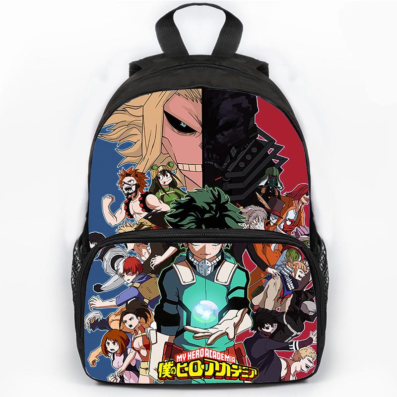 Anime My Hero Academia Backpack for Student Boys Children Manga Izuku Midoriya Schoolbag Large Capacity Laptop Backpacks Mochila
