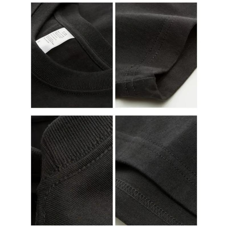 T-shirt d'été à manches courtes et col rond pour homme, taille européenne, motif noir audacieux avec design crâne et engrenage, décontracté, livraison locale depuis l'entrepôt