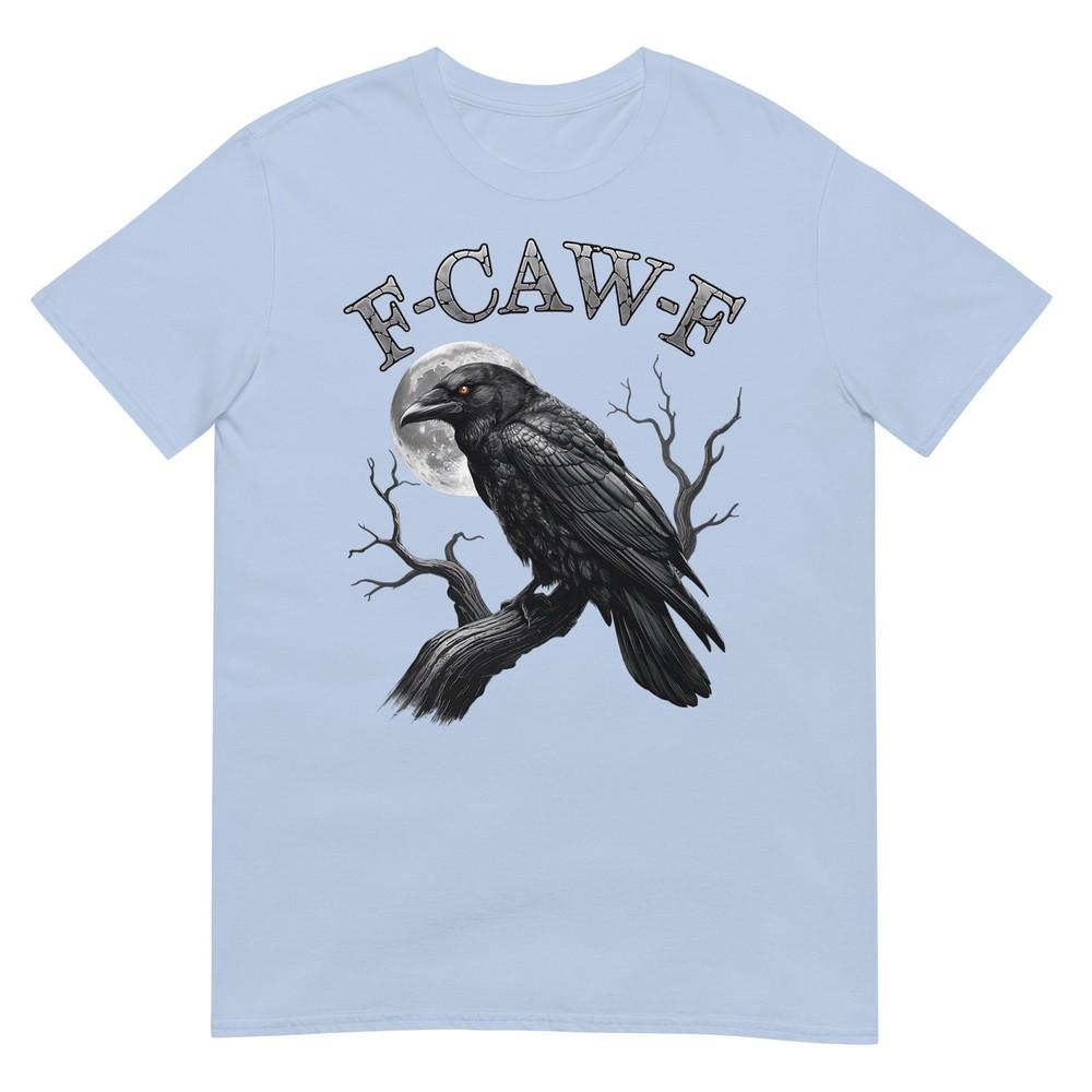 Black Crow Fcawf Funny Black Bird Moon Gothic Adult Humor Tshirt S