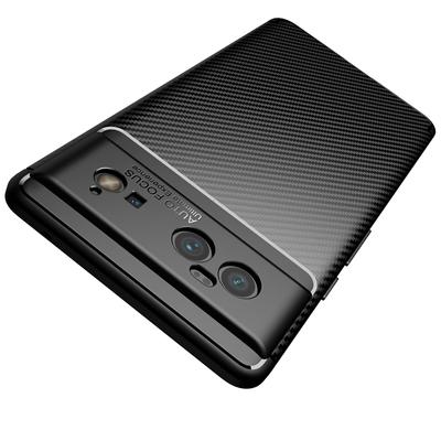 Pokrowiec z włókna węglowego na Google Pixel 6 Etui Bumper Silikonowy Funda Google Pixel 6 Ultracienki Pokrowiec na Google Pixel 6 7 Pixel8 Pro