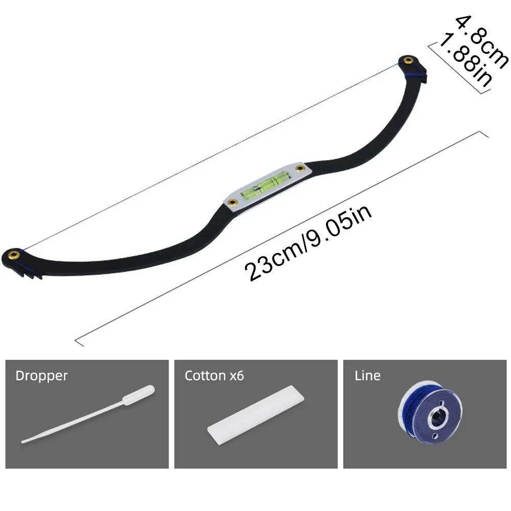 Metall øyenbryn Microblading kartlegging nivå linjal posisjonering semi-permannet linje horisontal øyenbryn linjal tatovering regel forsyninger