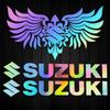 For Suzuki Racing Stickers Moto Sticker Auto Body Bumper Windows Motorcycle Laptop Walls Vinyl Decal Car Tuning Accessories