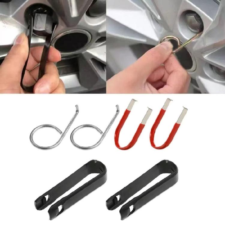 Portable Wheel Lug Bolt Nut Center Cover Cap Extractor Tool Car Repair Gadget 6x