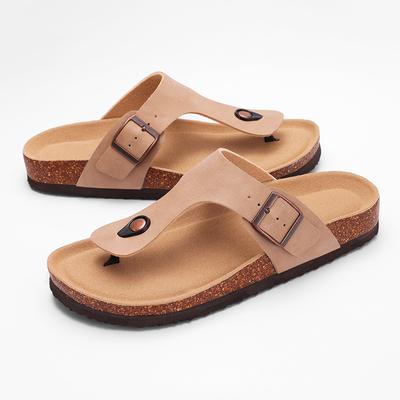 Fashion Crestar Fashion Clogs Sandals For Women Summer Outdoor Non-slip Beach Flip Flops Female New Cork Footbed Mules With Arch Support