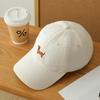 Breathable Cotton Blend Embroidered Puppy Design Adjustable Unisex Baseball Hat Multiple Colors