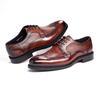 Fashion Handmade Men's Oxford Shoes 2025 Business Formal Classic Genuine Leather Cowhide Brogue Formal Shoes