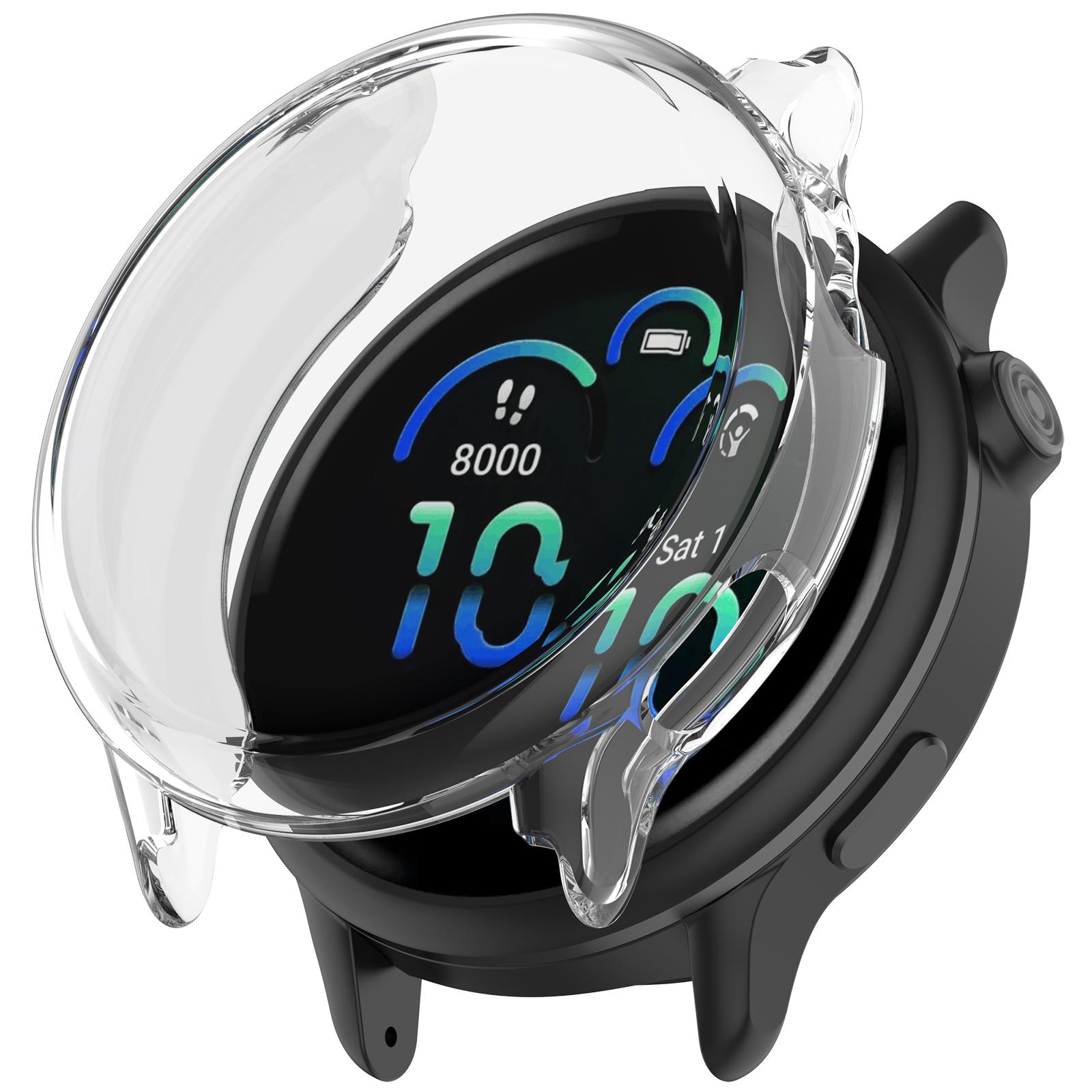 

Для годинника Garmin Vivoactive 6 Чохол з ТПУ Повне покриття Прозора захисна кришка As Shown A