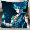 Dragon Ball Anime Cosplay Pillow Covers Decorative Home Double-Sided Print Square Pillow Living Room Decoration Pillowcase Gift