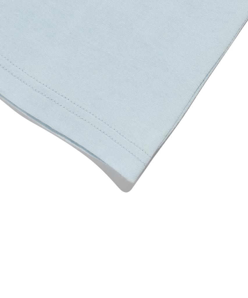 NICEGHOSTCLUB 3Star Basic Tee_Light Blue(Ng2Gmut534A)