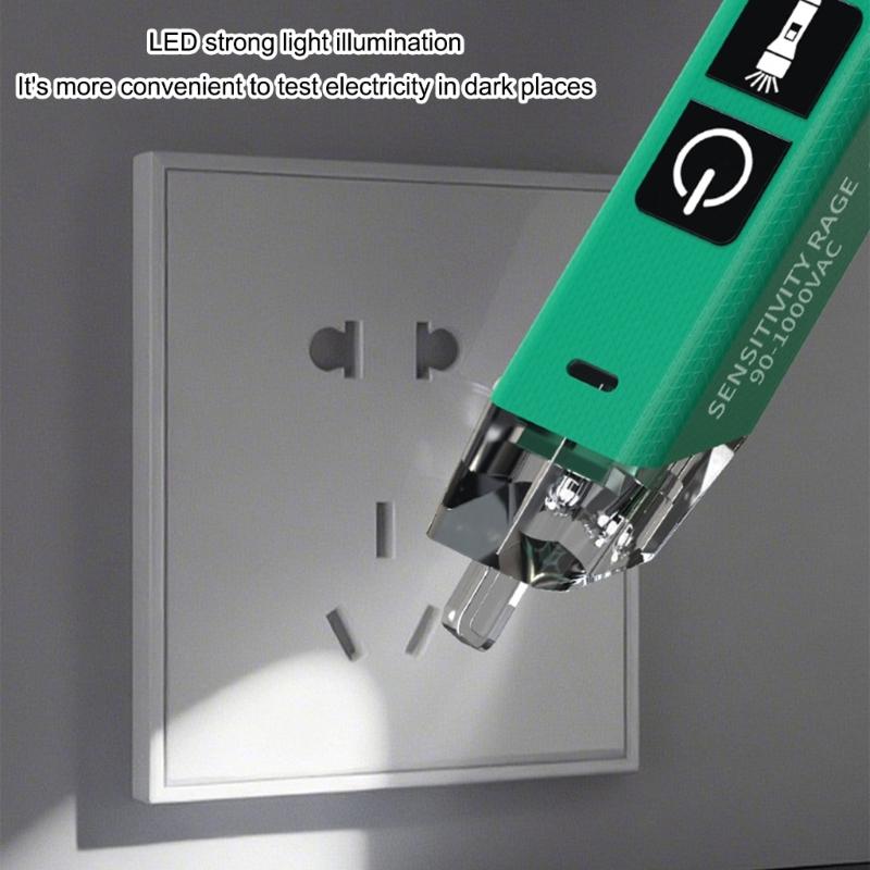 Intelligent Voltage Detection Pen Not Contact Designs Tester for Electrical Wiring Diagnostics & Cable Fault Location