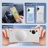 POZZO Case for Huawei P60/P60 Pro, Ultra-Thin Matte for Huawei P60/P60 Pro, Borderless MagSafe Magnetic Heat Dissipation Case in Starry Night Black