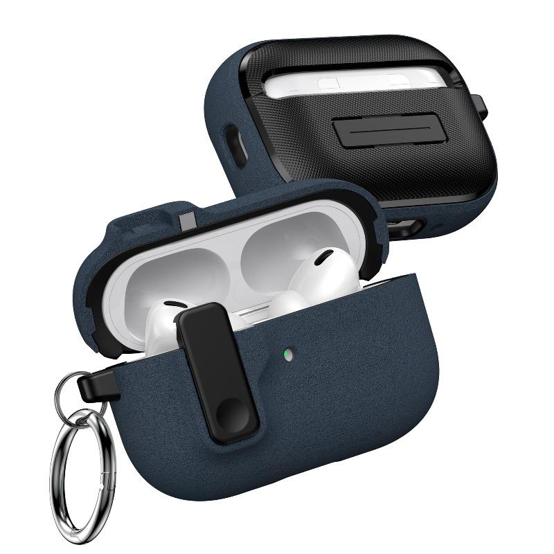 Shockproof Protective Case for Airpods Pro 3 with Phone Stand Automatic Lock Security Cover for AirPods Pro3 3rd Gen 2025