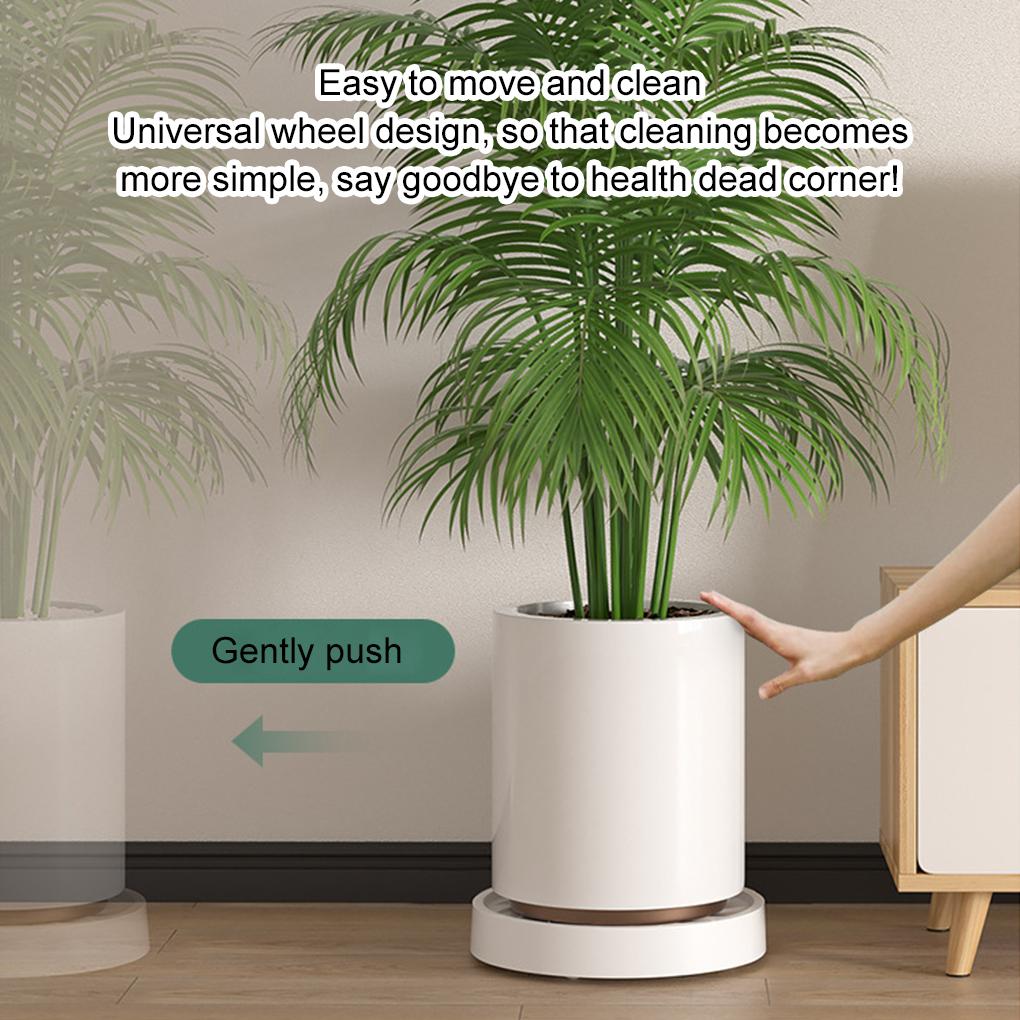 Wheeled Flowerpot Base For Indoor And Outdoor Long Lifespan And Reliability Flower Pot Tray Plant