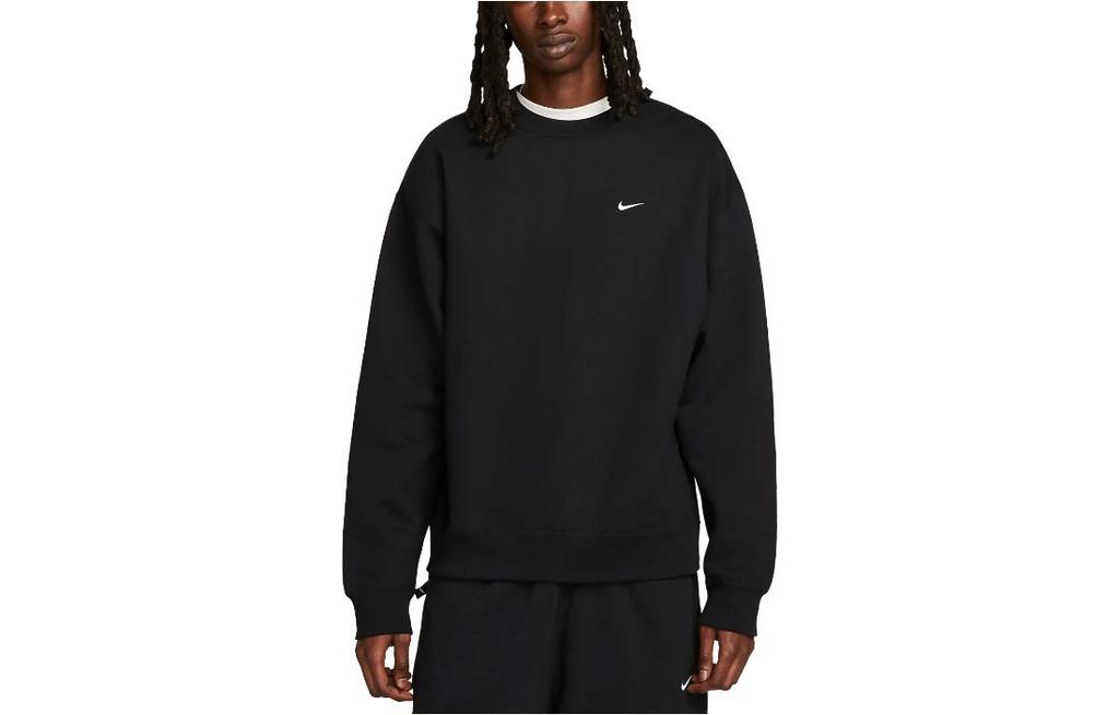 Nike Solo Swoosh Fleece Pullover Crew DX1361-010
