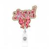 Retractable Badge Holder  Student Id Holder School Badge Holder Lightweight For School Id Display Hospital