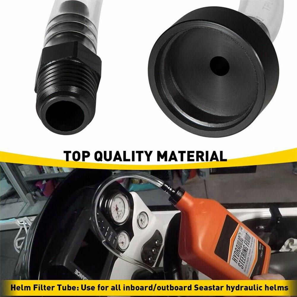 2Pcs/Set Suitable for Hydraulic Steering System/set of Ship Exhaust Seastar Hydraulic Steering Systems Boat Bleed Kit Filler Kit