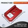 2PCS Tow Hooks For Toyota 4Runner 2025-2026 Tacoma 2024-2026 For Toyota Land Cruiser LC250 2024-2025 Alluminum Alloy