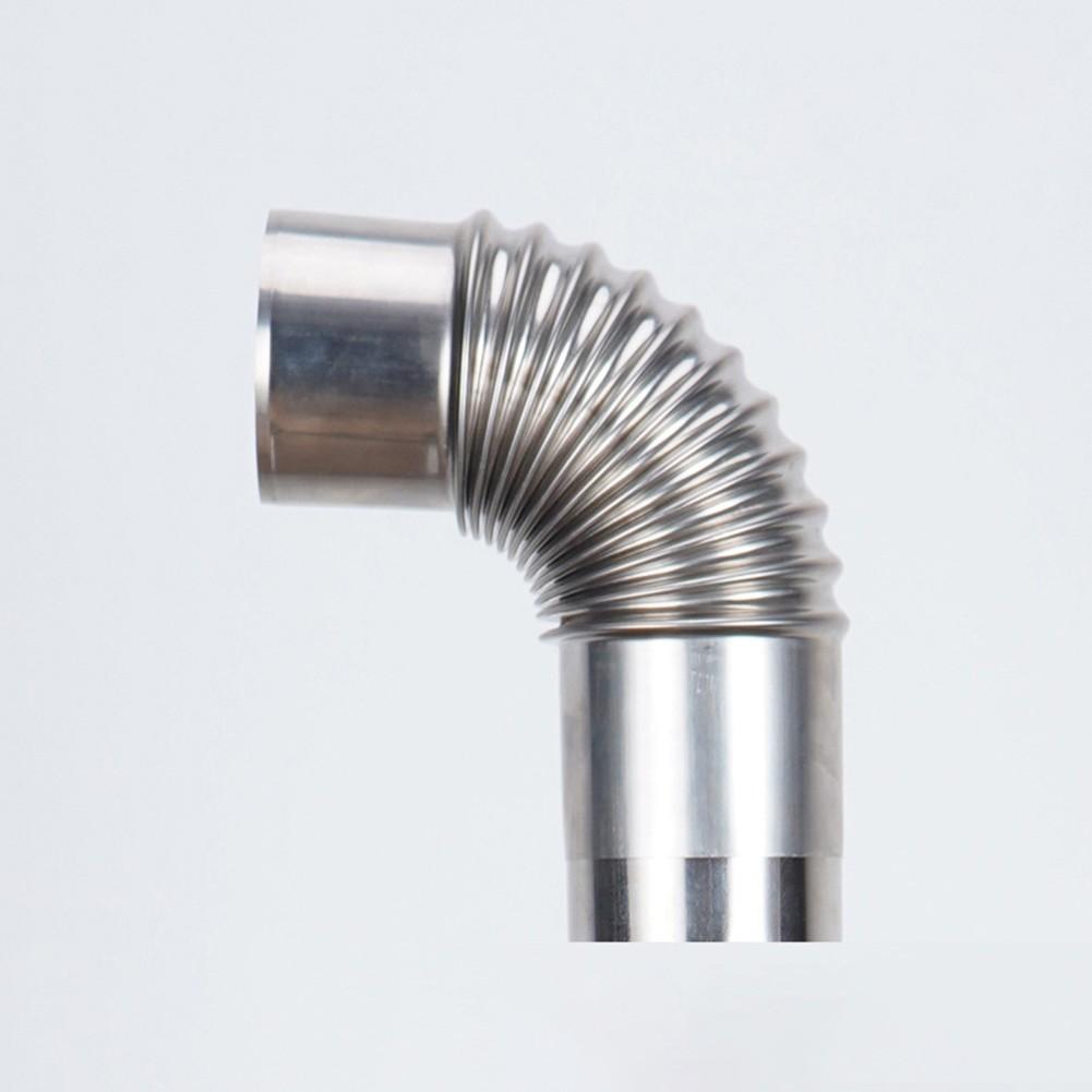 Outdoor Camping Stove Chimney Stainless Steel Flue Winter Heating Furnace