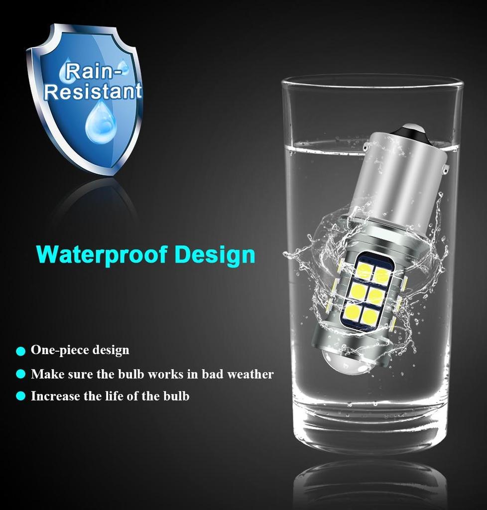 2PC 27LED Car Reverse Light Bulb Flash & Non Flash T15/W16W T20/7440 1156/P21W (Strobe 3 Times + Constant)