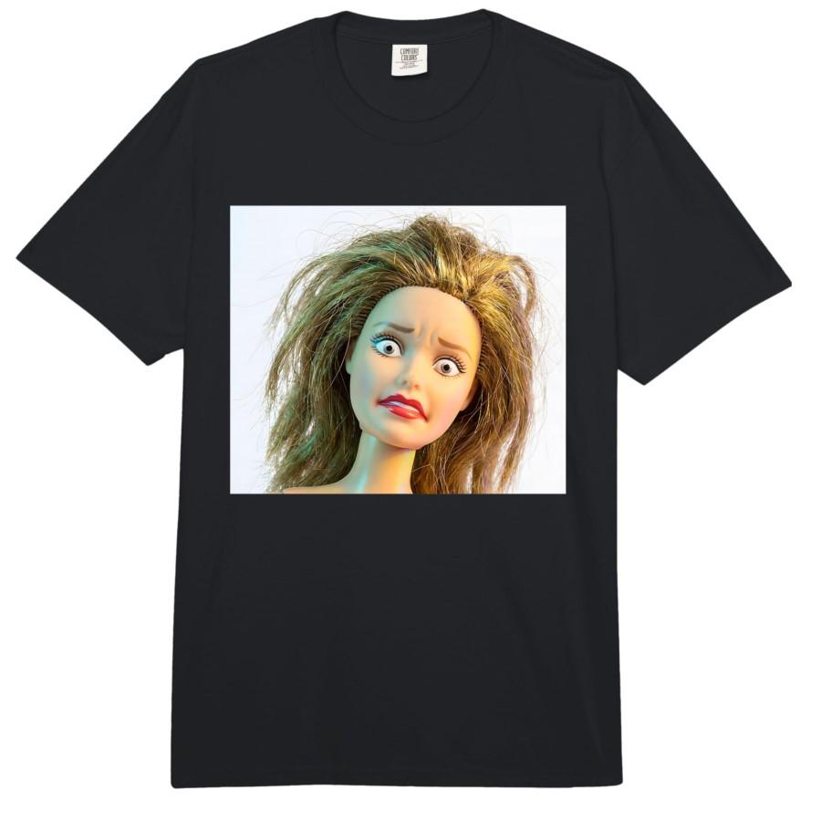 

Retro Doll Face Meme Dolls Plastic Digusting Doll Face Meme T-shirt For Men Women 100% Cotton T Shirts Short Sleeve Tops 0206... 5XL різнокольоровий